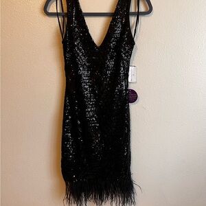Windsor Black Sequin Mini Dress
New Year’s Eve Dress